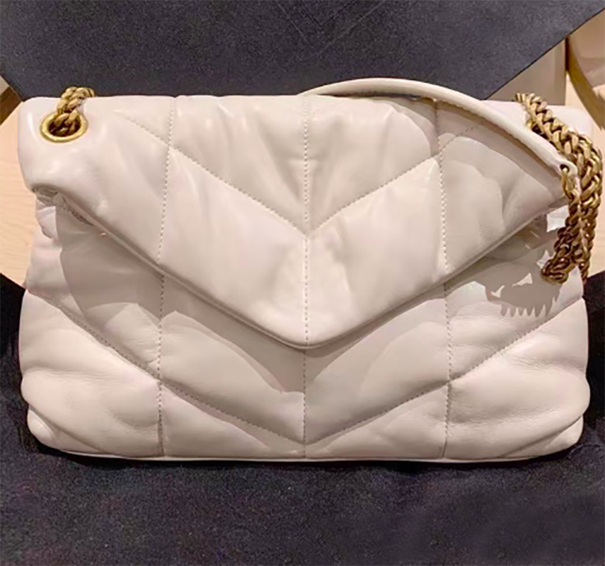 

Bags Crossbody Designer bag lou lou Cloud Made Metal Chain Shoulder Strap Ladies Shoulders womens luxurys designers messenger handbag Snapshot small cross body, White