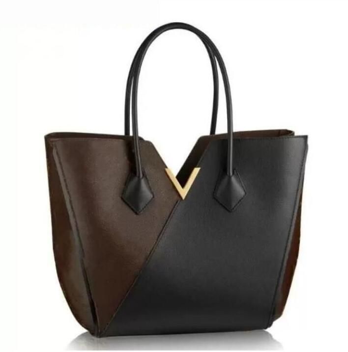 

Women Shoulder Bags Splicing totes Designers Tops quality Handbags Ms Leather Travel woman Messenger School Bag Tote louiseitys 1055 viutonitys