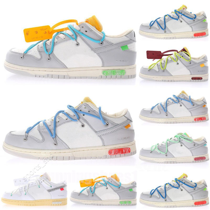 

Designer sb ow Mens Women Skate Casual Shoes off Chunky Grey Midas Atlas Lost UNC Coast Chicago Black White Laser Orange Trainers dunsb duns, Color 5