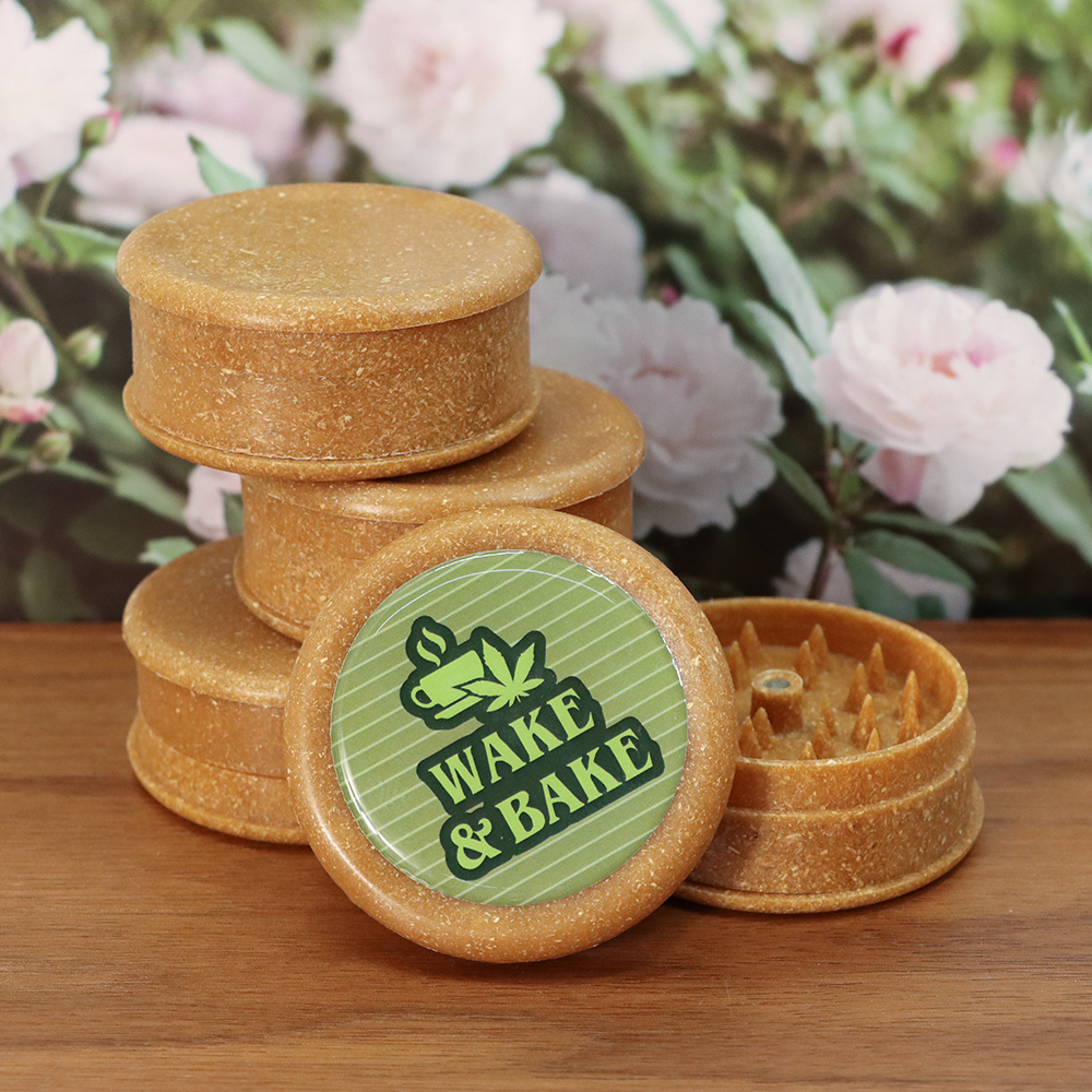 

smoking accessory wee grinder 63MM 3 Layers smoke shop Plastic Tobacco Herb Grinder Bong