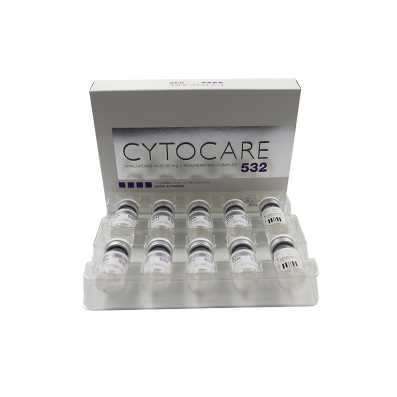 

Beauty Items Cytocare 640 532 715 516 For Anti Wrinkles 10 vials x 5ml REVITACARE Dermal Filler