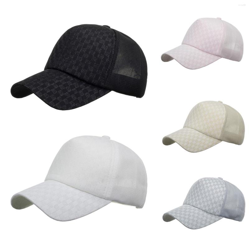 

Ball Caps Hat Sun Men Women Baseball Cap Hop Fashion Beach Hip Breathable, White