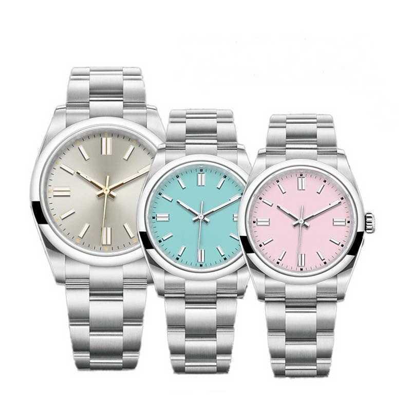 

Oyster Perpetual Designer Watches Set Couple 31mm 36mm Womens Watch 41mm for Man Automatic Mechanical Luminous Sapphire Blue Pink Multi