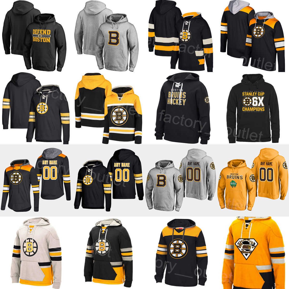 

CUSTOM Boston Hockey Bruins 6 Mike Reilly Hoody Jersey Jackets 92 Tomas Nosek Hoodies 25 Brandon Carlo Hooded 28 Derek Forbort Sweatshirts 4, 41