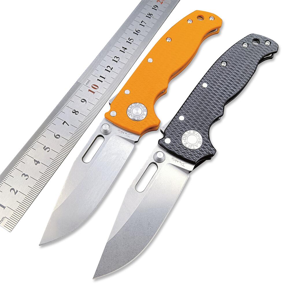 

Andrew Demko AD20.5 Shark Folding Knife 3.2" D2 Point Blade G10 Handles Outdoor Survival hunting Camping Pocket Knives EDC Tools Cold Steel AD10 AD15 AD-15 26sxp Code 4