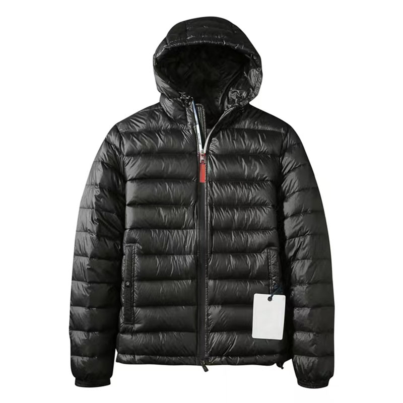 

Maya Designer men Down Parkas Embroidered Badge Men's Stand up Collar Hooded Lightweight Winter Jacket Outdoor Sports Casual Warm Jackets, Supplement (not shipped separately)