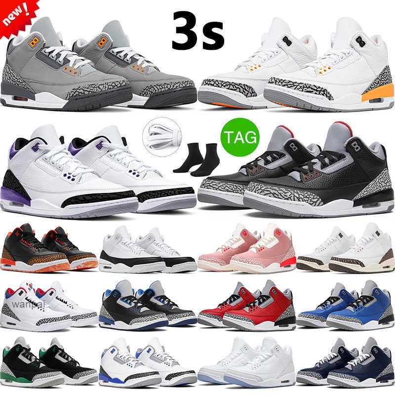 

3s retro free throw line men basketball shoes raised by women cool grey unite jumpman 3 muslin men sports tra air jordas JORDEN shoe, #9 rust pink