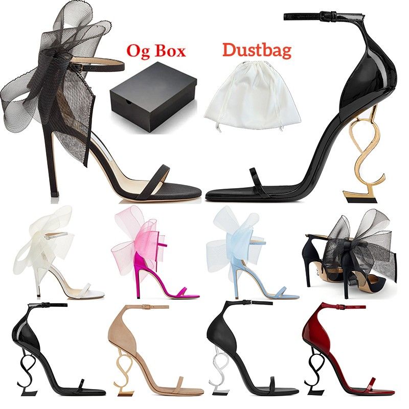 

Designers Pumps Sandals High Heels Fuchsia Mesh Fascinator Bows Black Latte 2022 jimmies choos yslity Luxurys 8 10 12 Cm Latte Asymmetric Grosgrain Size 5-10 raL