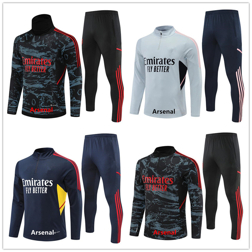 

22 23 PEPE SAKA Soccer Tracksuit Gunners ARsen Tuta Sportiva WILLIAN NICOLAS TIERNEY SMITH ROWE Chandal Men and Kids kits 2022 2023 Football Survetement, ❹