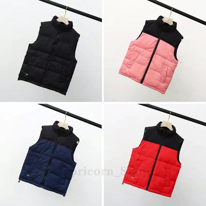 

sleeveless padded gilet The Face Vest Down Coat designs North Winter Vests Bodywarmer s Jacket puffer Outdoor Warm Feather Outwear, Color 4