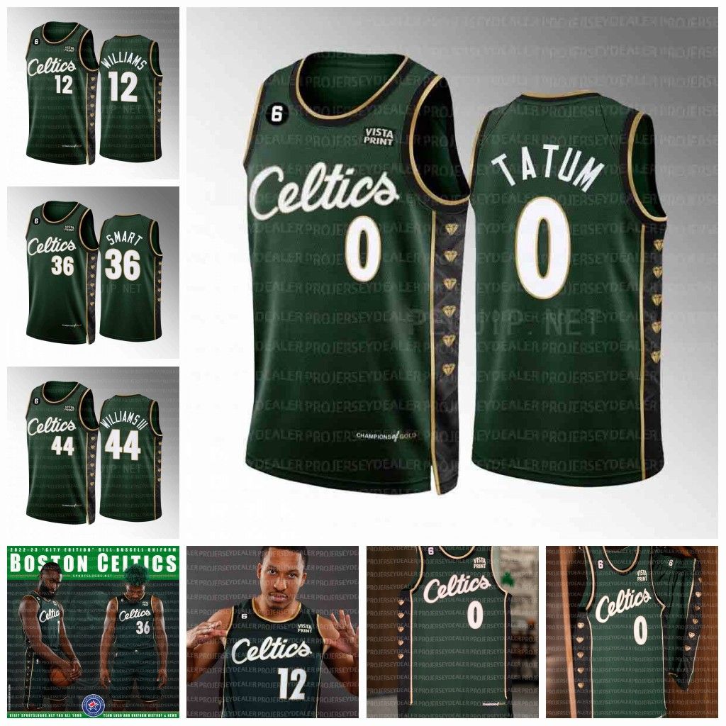 

Jersey Basketball''nba''2022-23 City Basketball Jerseys Jayson 0 Tatum Bostons 7 Brown Grant Celtices 12 Williams Robert 44 Williams I, White womens s-2xl