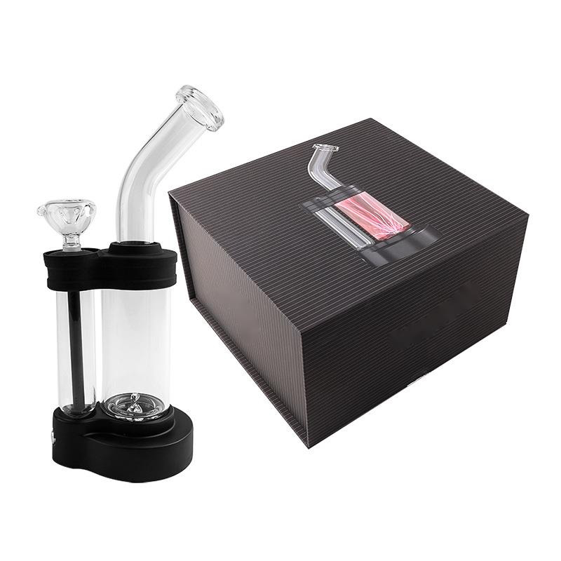 

smoke shop Plasma hookah bong touch switch smoking Bong Glass Water Hookah Set