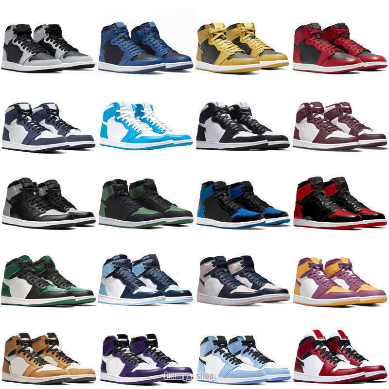 

5A Jorden1s Jordens Jorden Jorda 1 Basketball Shoes Boot Jumpman 1S Mens Womens Dark Mocha University Red UNC Light Smoke Grey Hyper Chicago