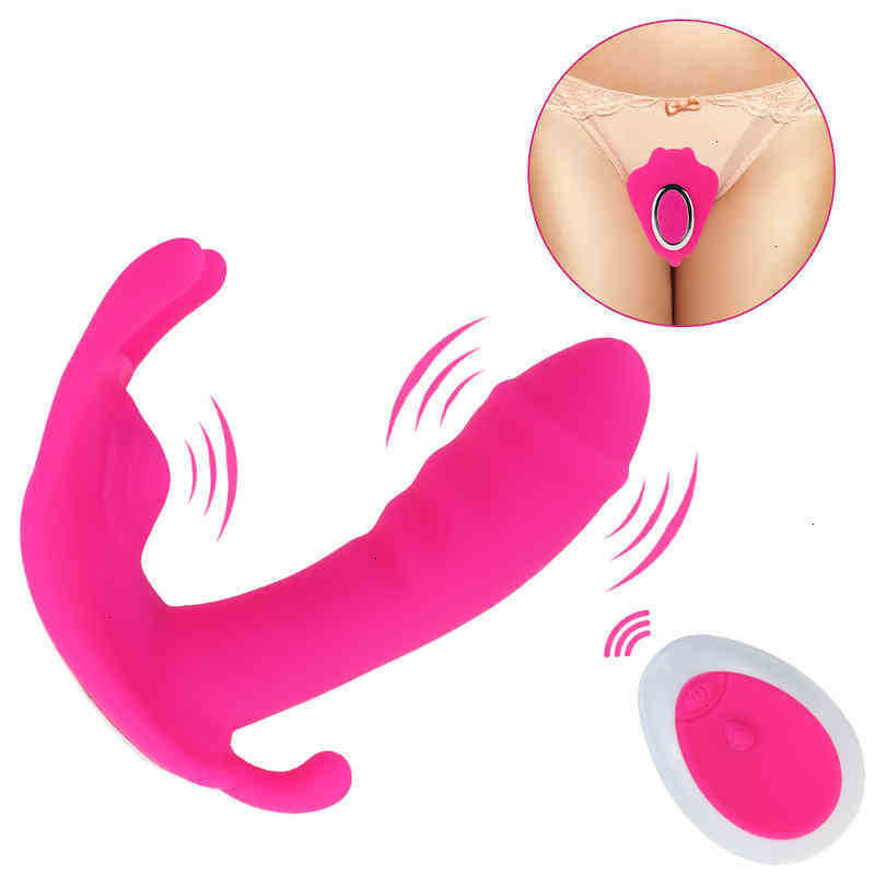 Sex toys Vibrator Massager Toys Women's Butterfly Lovers' Orgasm Masturbation Device Wireless Remote Control Underwear Dildo 9L02-image-794316495