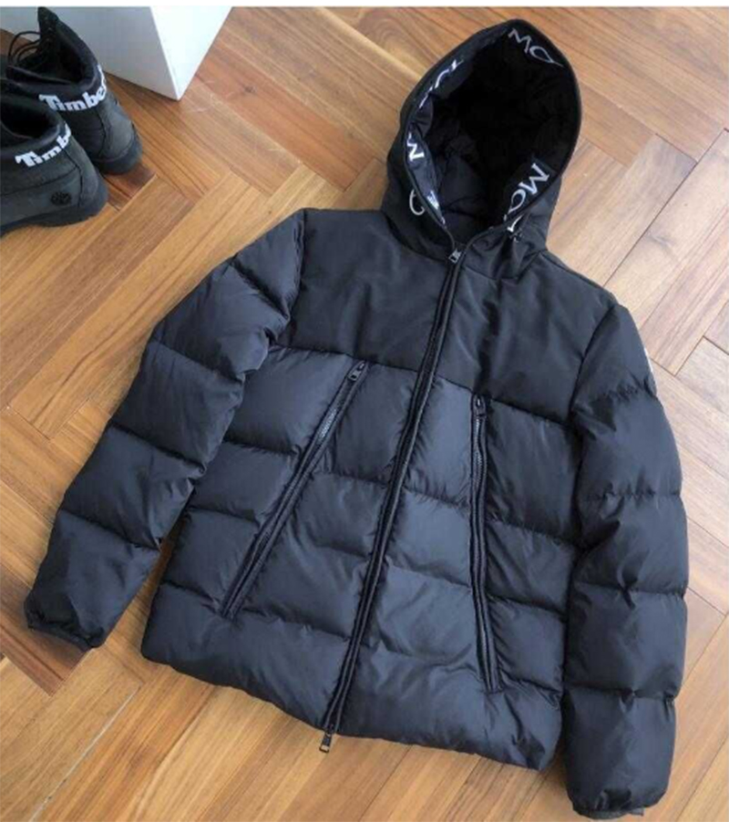 

Men's Designer Embroidery Jacket Winter Warm Windproof Down Jacket Material S-5XL Size couple models New Clothing Feather-filled