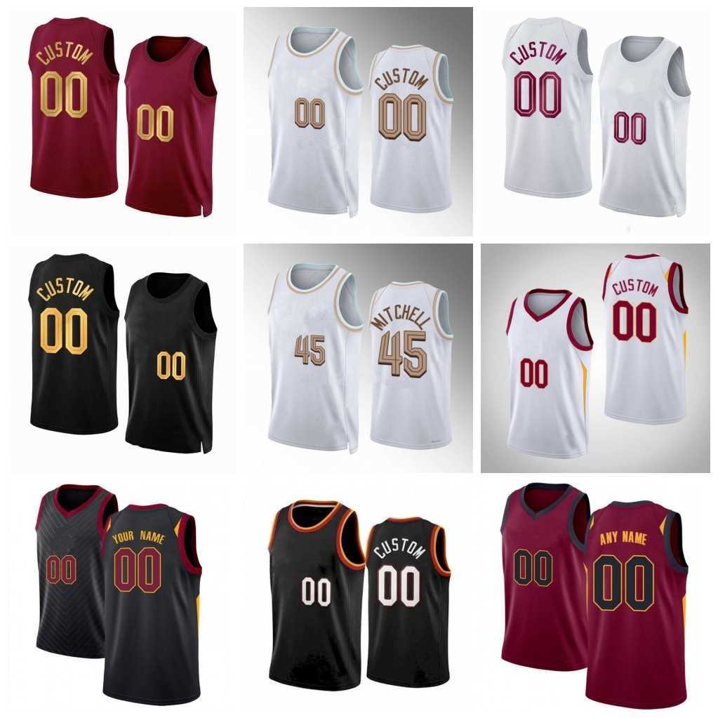

Cavalier 2022 -23 City ClevelandS Donovan Mitchell 45 Basketball Jersey Darius Garland 10 jerseys Kevin Love 0 Jarrett Allen 3Caris LeVert 3 Evan Mobley 16 Osman, As