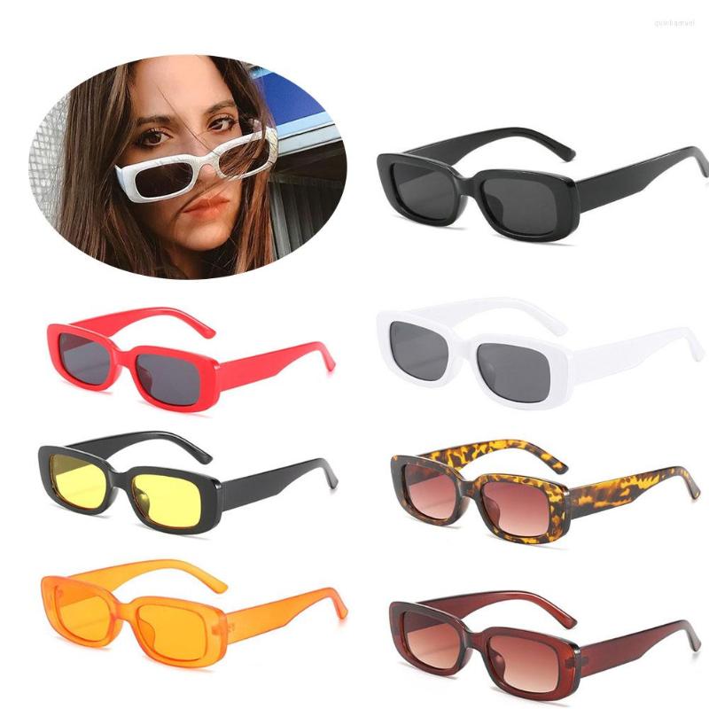 

Sunglasses 2022 Square Female Sun Glasses Luxury Travel Small Rectangle Men's Women's Eyewear Vintage Retro Cycling