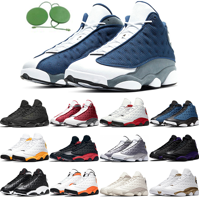 

Men 13 Basketball Shoes 13s Court Purple Hyper Royal Del Sol Starfish Red Flint Obsidian Lucky Green Black Cat He Got Game Mens Women Trainer Outdoor Sports Sneakers, #26 playground