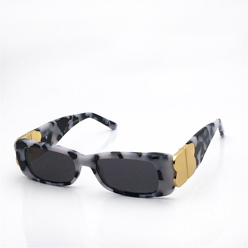 

Fashion luxury designer 0096 sunglasses for women and men vintage trend rectangle small frame eyewear summer versatile style Anti-Ultraviolet come with case