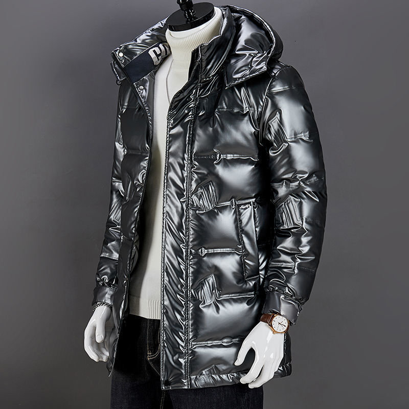 

Men's Down Parkas Winter Men Down Coats Long Plus Size Jackets 221111, Gray
