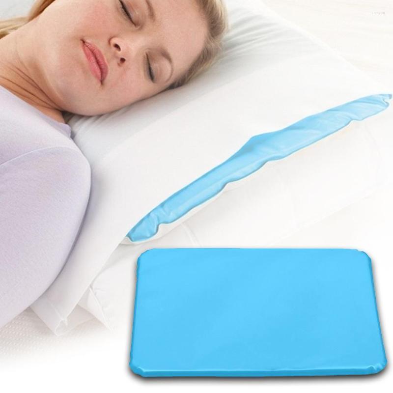 

Pillow Cool Bed Mat Pad Cooling Gel Chilled Natural Comfort Ice Comfortable Sleep For Travel Office