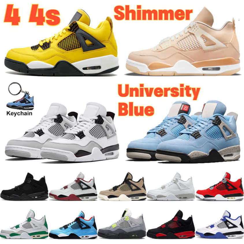 

Top Quality Jardons Jumpman 4 Men Basketball Shoes 4s Sneakers University Blue Shimmer Tour Yellow Fire Red White Oreo Thunder Black Cat, 02. fire red 2020