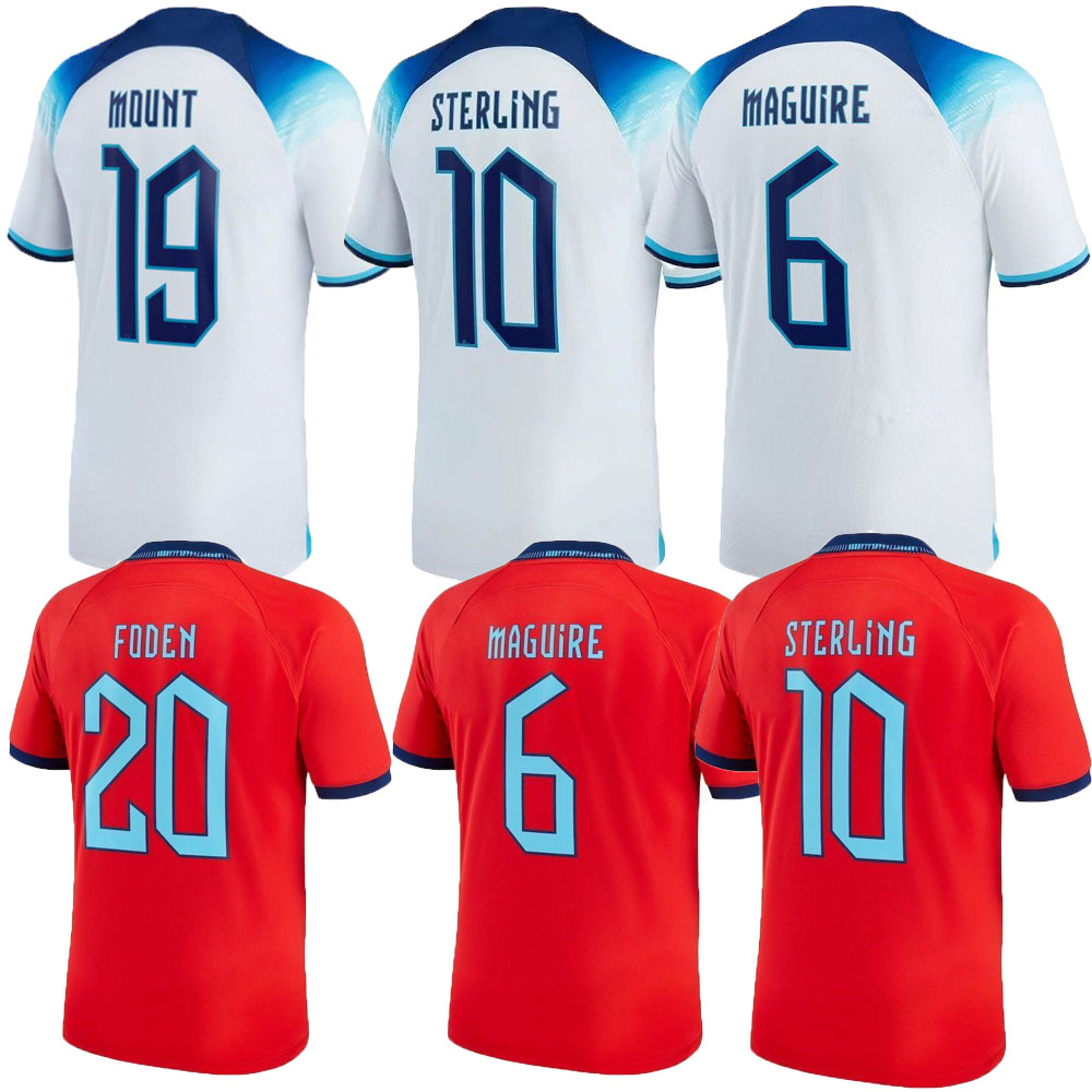 

2022 KANE FODEN Soccer Jerseys Home national football ENGlAND STERLING SAKA RASHFORD Shirt BARKLEY SANCHO MOUNT GREALISH men kids kit football uniforms fans player, 22/23 men home + patch2