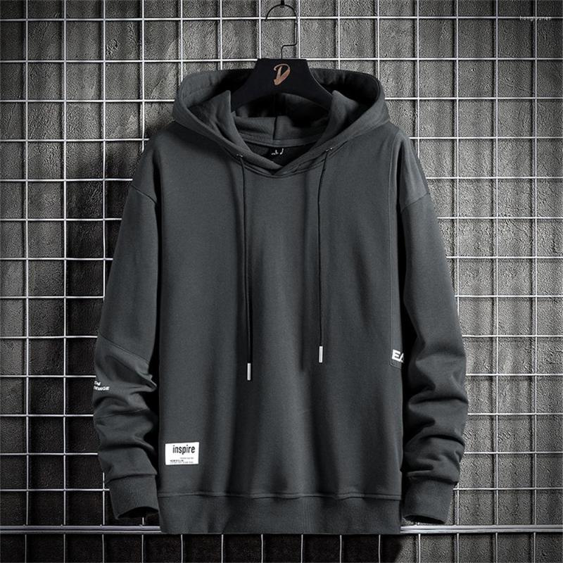 

Men's Hoodies Classic Spring/Autumn Men Hoodie Streetwear Hip Hop Sweatshirts Harajuku Pullover Fashion Comfort Fabric Clothing Oversized, Black