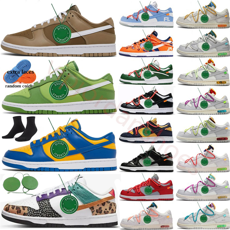 

Retro Low Running Shoes Men Women DUNKS White Black Panda Medium Olive UNC Grey Fog Kentucky Syracuse Argon Mummy GAI Mens Trainers Outdoor Sports Sneakers Size 13 47, Box