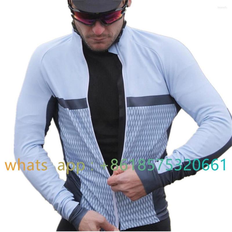 

Racing Sets Winter Jacket Men Thermal Fleece Cycling Jersey Coat Ropa Ciclismo Hombre Long Sleeve Clothing Bike Road Mtb Flannel Light, 15