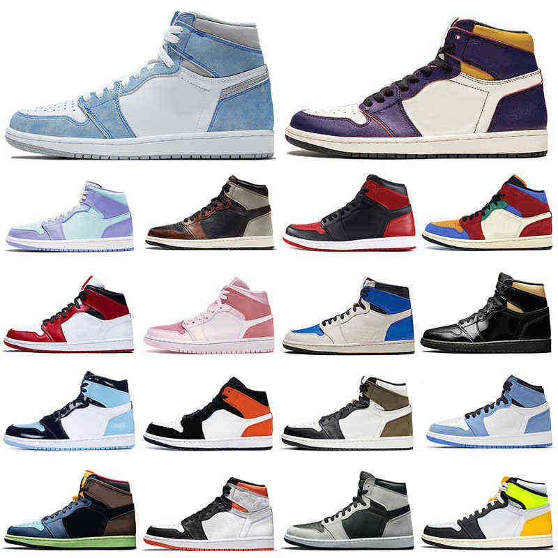 

Discount 1s Men Basketball Shoes 1 Hyper Royal Banned Bred Shadow Chicago Women Mens Trainers Sports Sneakers Wholesale Dropshipping Jordon, 1s 5.5-12 twist