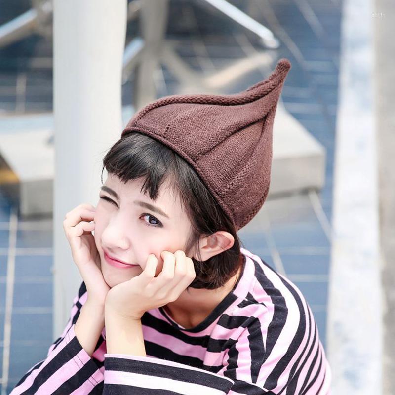 

Berets Head Circumference 66cm Acrylic Fiber Fashion Men's And Women's Hat Simple Knitting Solid Color Autumn Winter Warm, Mz29-10