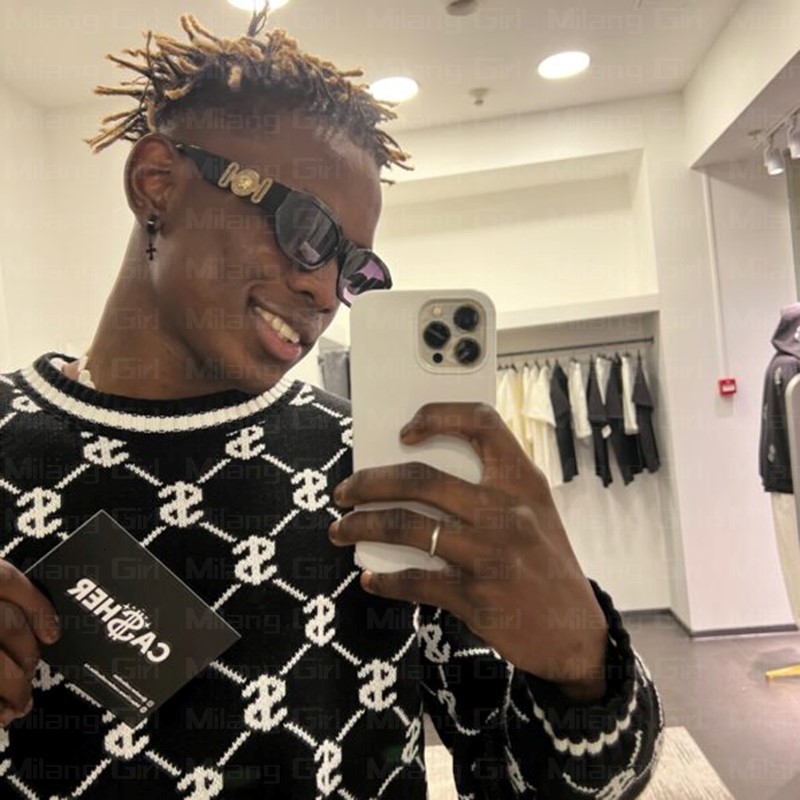 

Men's Sweaters Men's Pullovers Sweaters Women's Knitted Streetwear Baby Sweater Cotton Oversized Harajuku O Neck Knitwear Goth Men Clothing 221111, White