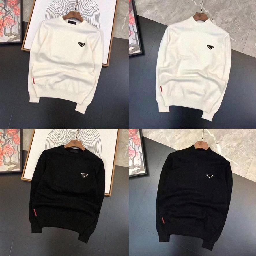 

Designer sweater Winter oversized knitteds sweaters clothing casual pullover long sleeve Triangle bottoming shirt women mens Q4Ha#