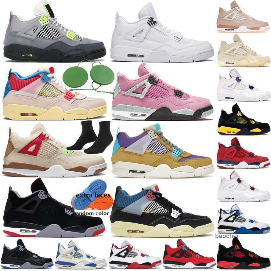 

2023 Basketball Shoes Sport Sneakers Retro University Blue Sail Oreo Black Cat Canvas Fire Red Thunder White Bred Infrared Zen Master Taupe, Box