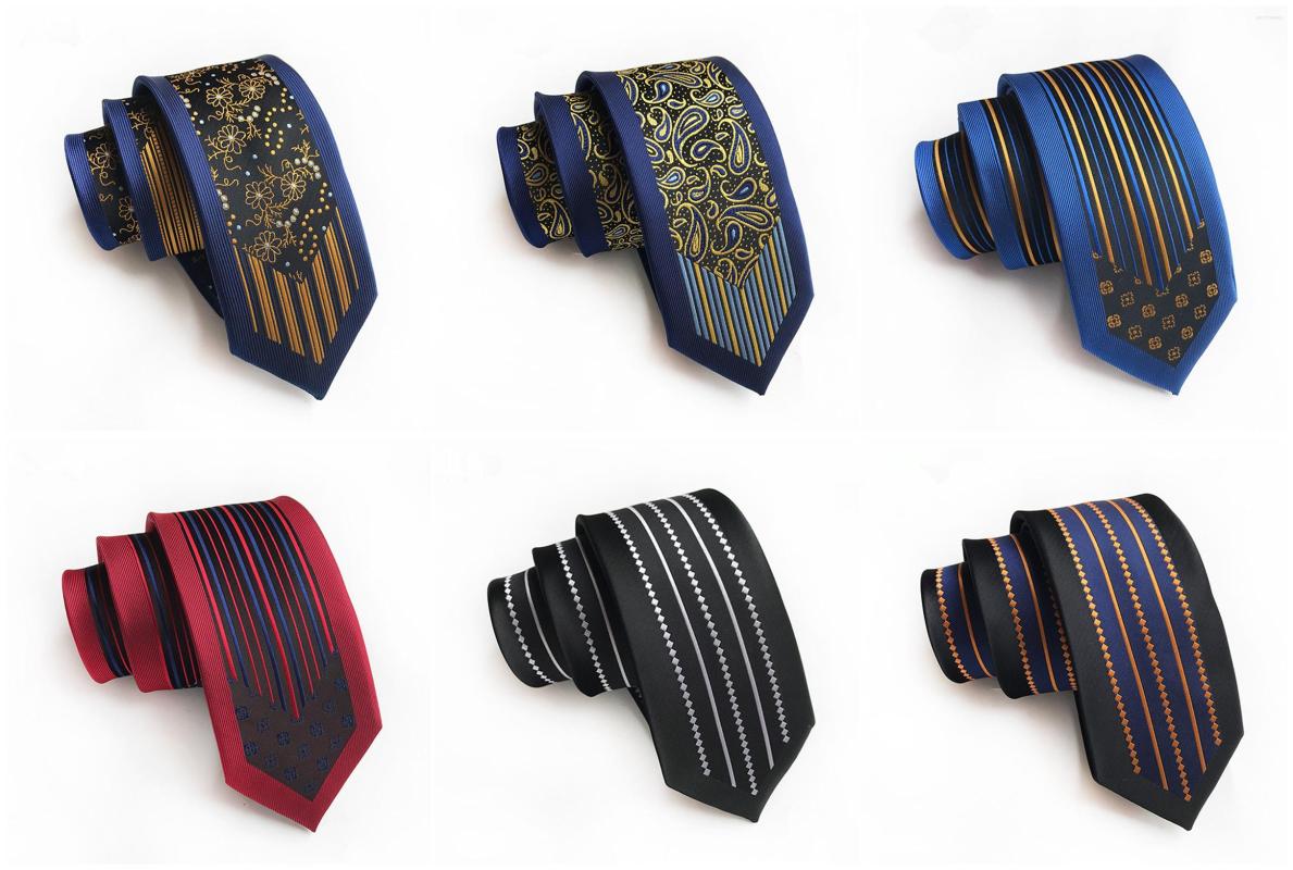 

Bow Ties 2022 Unique Design Simple Personality Men's Dress Fashion Tie 6cm Narrow Positioning Polyester Jacquard Accessories