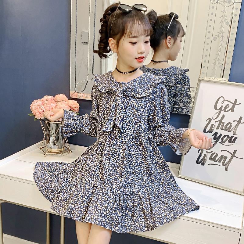 

Girl Dresses Cotton Girls Dress Party Wedding School Fashion Princess For Autumn Winter 4 5 6 7 8 9 10 11 12 Years Kids Clothing, Yellow