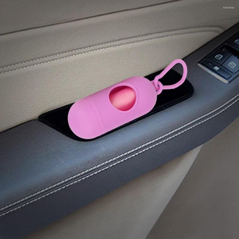 

Interior Accessories Car Trash Portable Storage Bag Garbage Bin Auto Automobiles