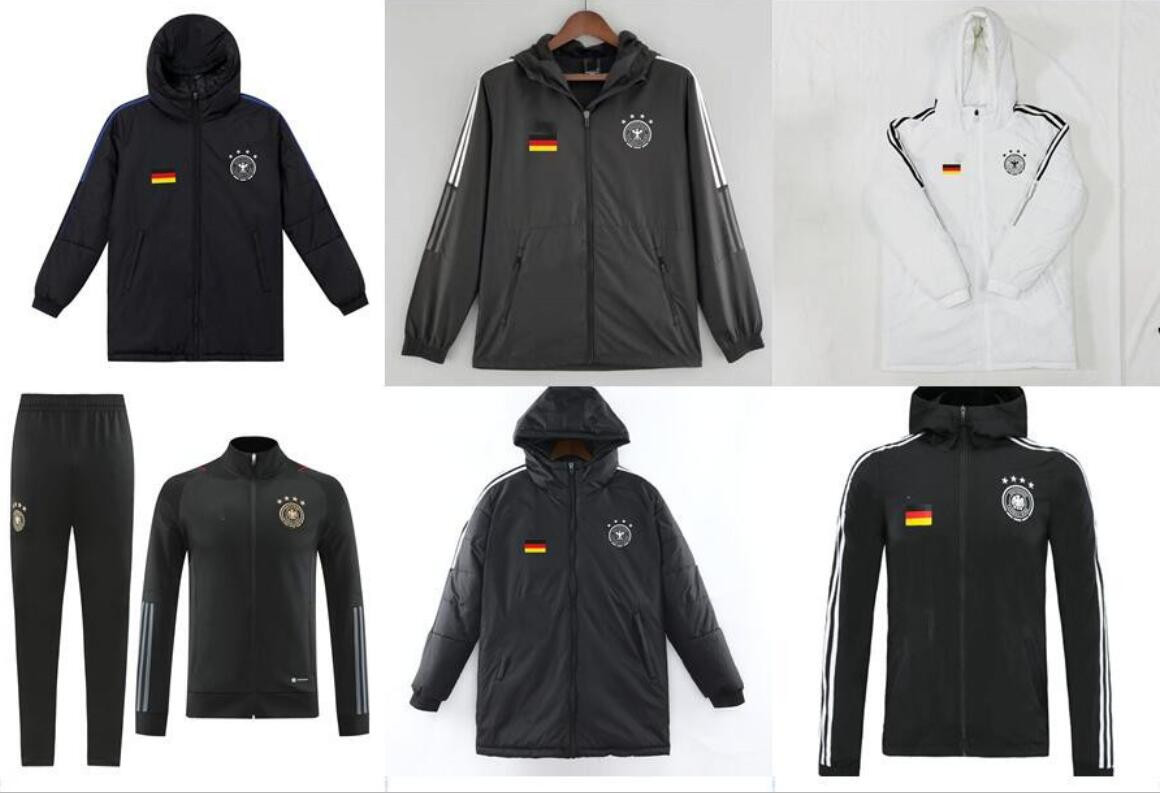 

22 23 Germanys Tracksuits Camisetas de football TRACKSUIT 2022/23 Germany man SET TRAINING SUIT jacket barca chandal futbol survetement