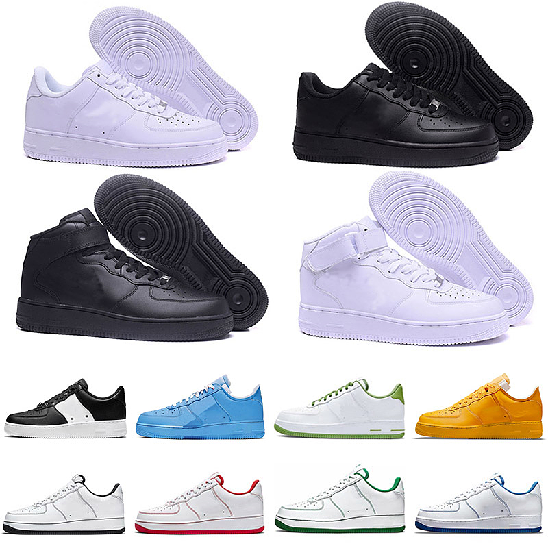 

New OG Classic triple white low mens casual running shoes shadow utility black Frost Pale Ivory Pastel Beige women trainers sports sneakers platform skate shoe 36-45