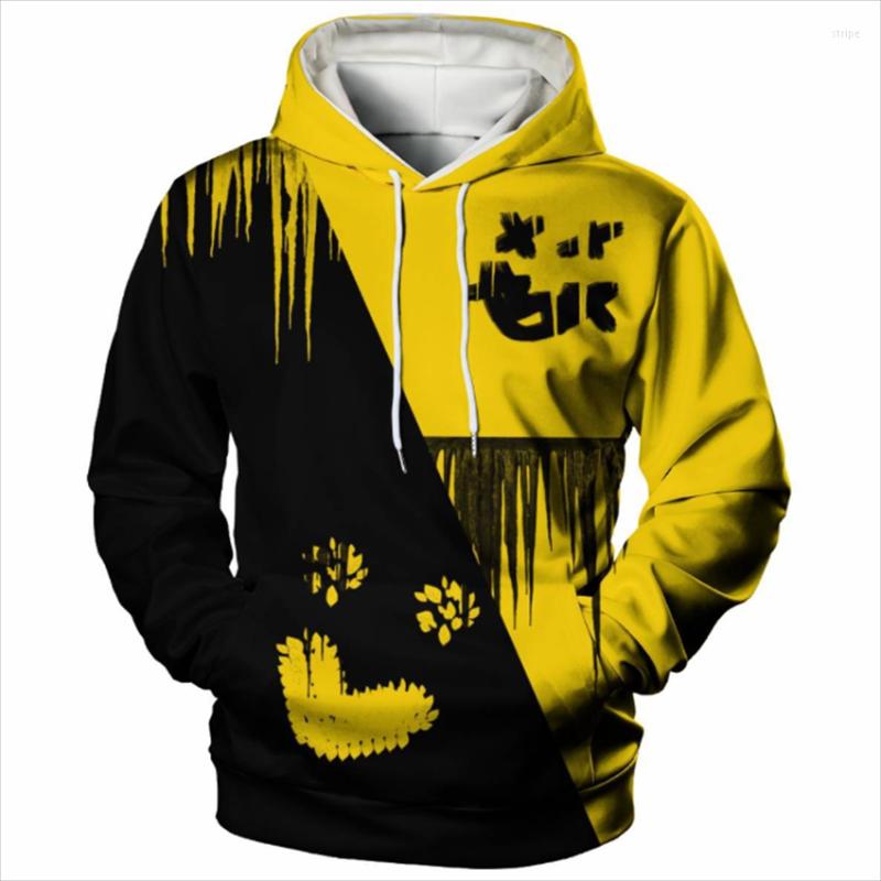 

Men's Hoodies 2022 Spring And Autumn 3D Digital Print Skull Music European American Men's Casual Loose Hoodie, Wy-18752