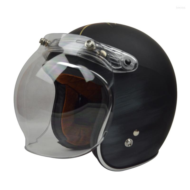 

Motorcycle Helmets Accessorie Open Face Helmet Visor Bubble Casco Moto, A0