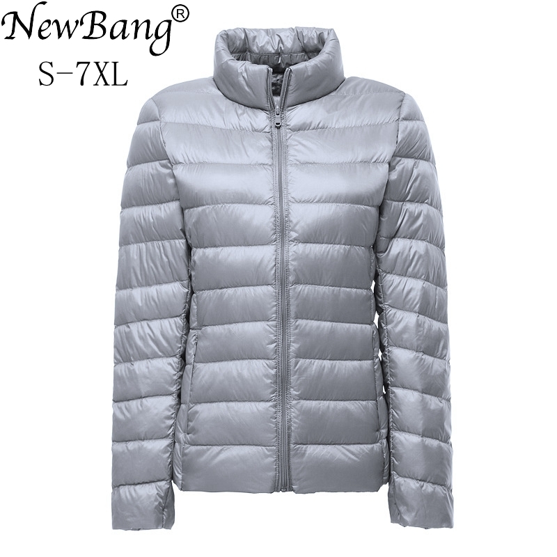 

Women's Vests Bang Plue Size 6xl 7XL Duck Down Jacket Women Ultra Light Feather Plus Overcoat Windbreaker Coats 221114, Orange