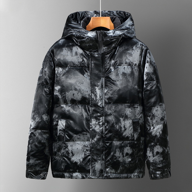 

Men's Down Parkas Winter White Duck Down Jacket Men Camouflage Casual Hooded Windbreakers Down Coat Men Thick Warm Waterproof Couple Outerwear 221111