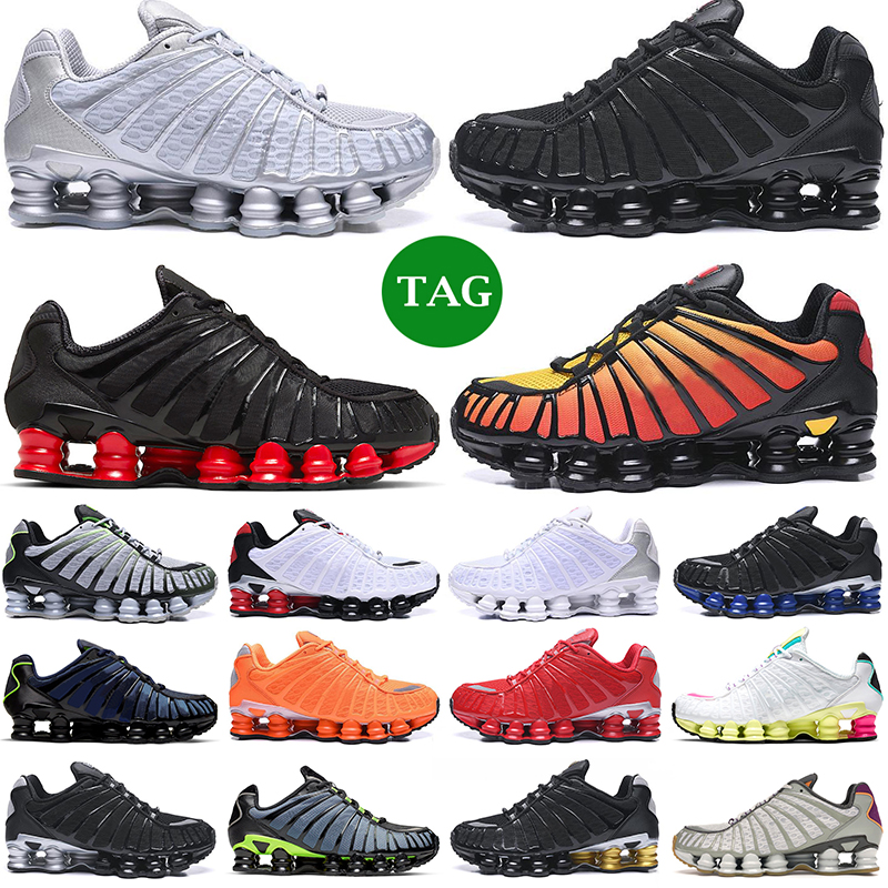 

2023 TL men running shoes Triple Black Speed Red Silver photo bule white Metallic wolf grey lime mens total orange trainers outdoor sports shox sneakers
