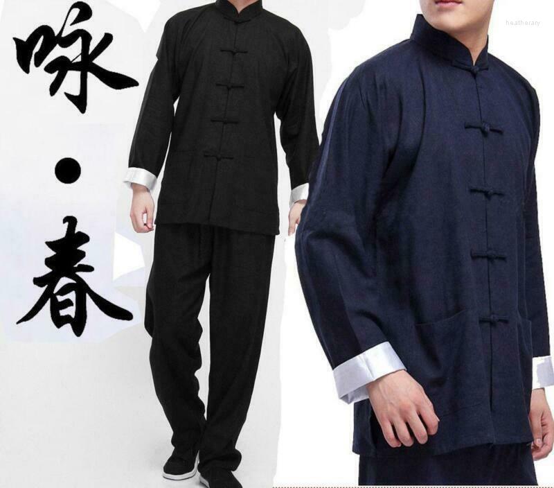 

Ethnic Clothing Chinese Wing Chun Uniforms Martial Arts Tai Chi Suits Wushu
