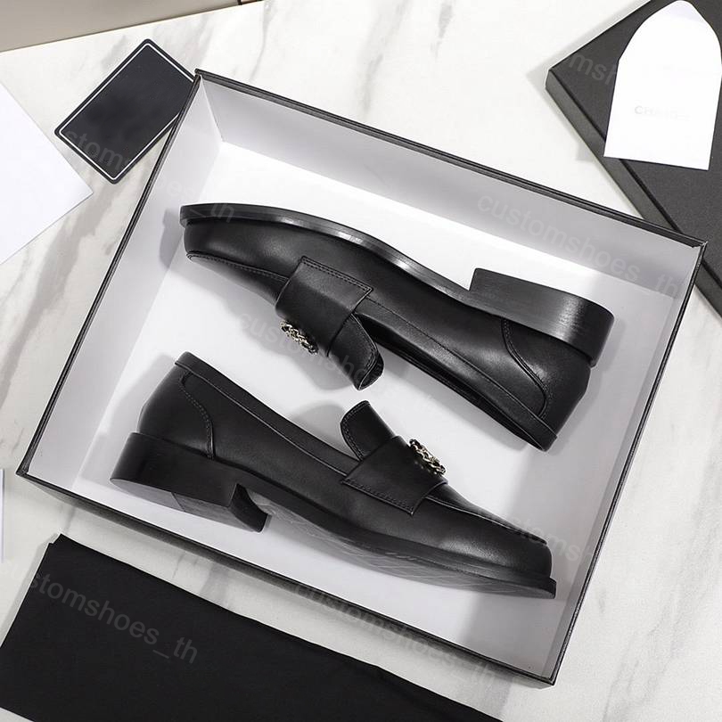 

Loafers Shoes Lug Chunky Platform Sole Rubber Luxury Platform Black Leisure Dress Round Toe Slip-On Wedding Pumps Patent Leather Buckle