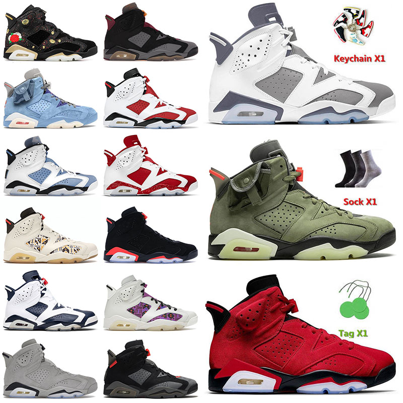 

Original OG Jumpman 6 6s VI Basketball Shoes Cool Grey Toro Cactus Jack Bordeaux Singles Day Tech Chrome Black Infrared Men Women Trainers Sneakers Eur 36-47, C48 40-47 singles day