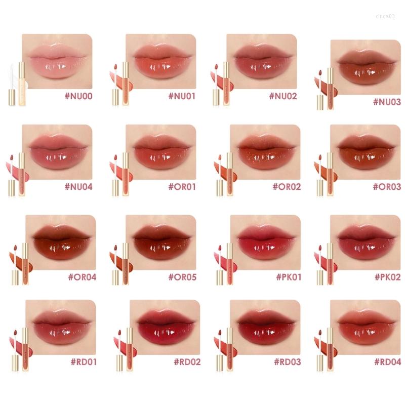 

Lip Gloss Long Lasting Non Fading Moisturizing Liquid Lipstick Cosmetic R3MF, Or03