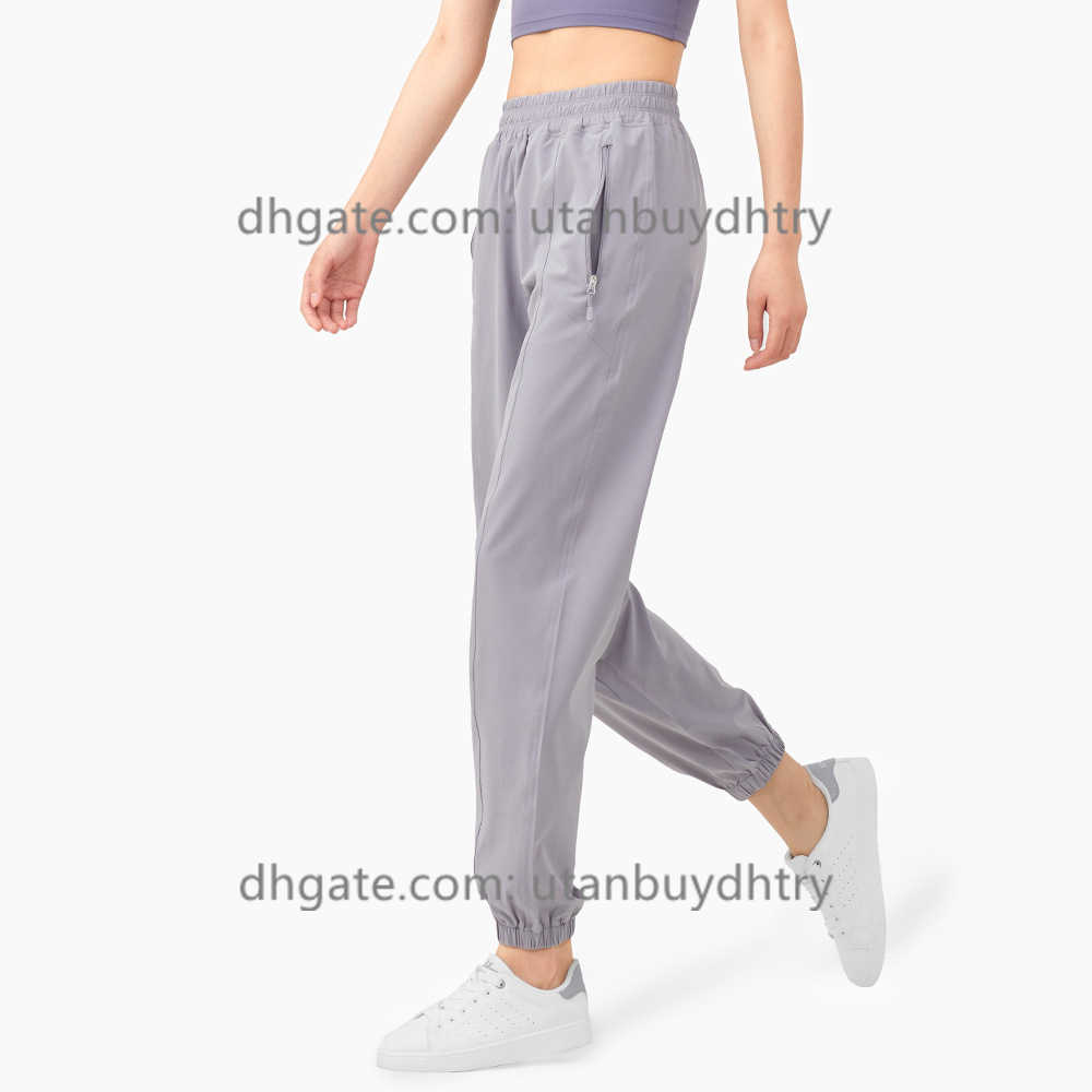 

Lu22 Yoga Sport Women Leggings Breathable Quick Dry Sweatpants Gym Fitness Loose Leisure High Waist Jogging Slim Woman Clothes, Petrol blue